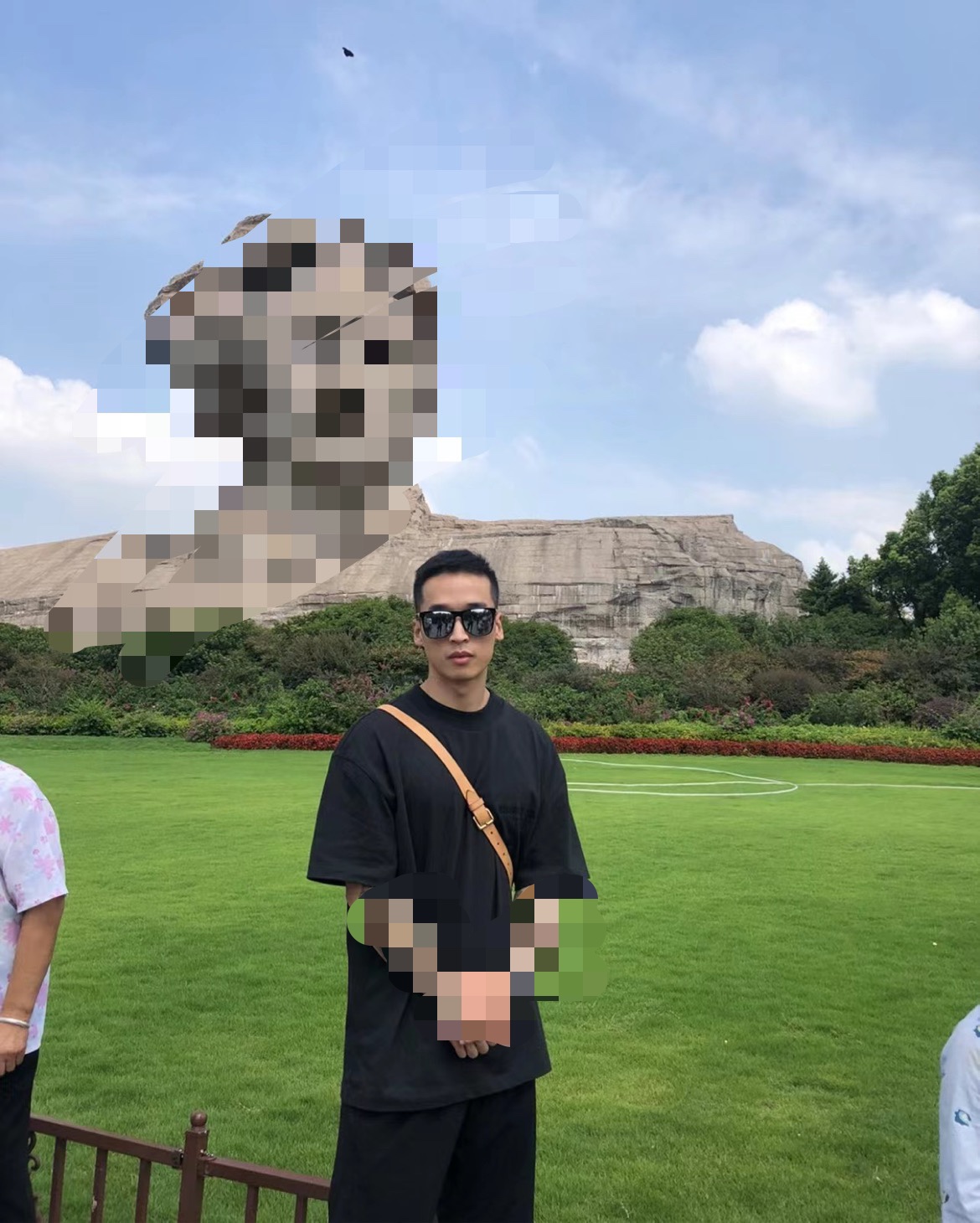 FOG flocked logo print short sleeves