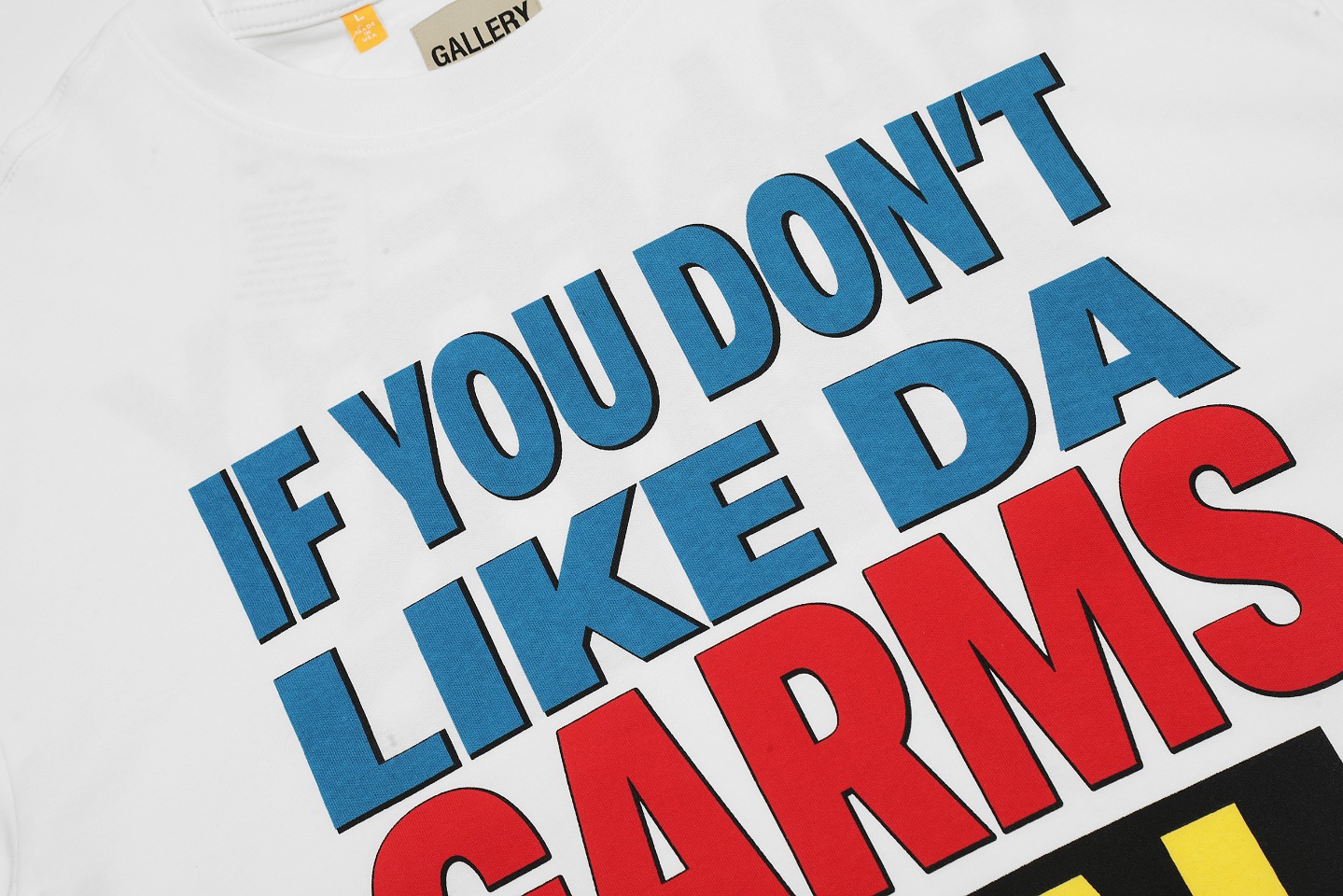 Gallery Dep Crayon hand-painted printing short sleeves