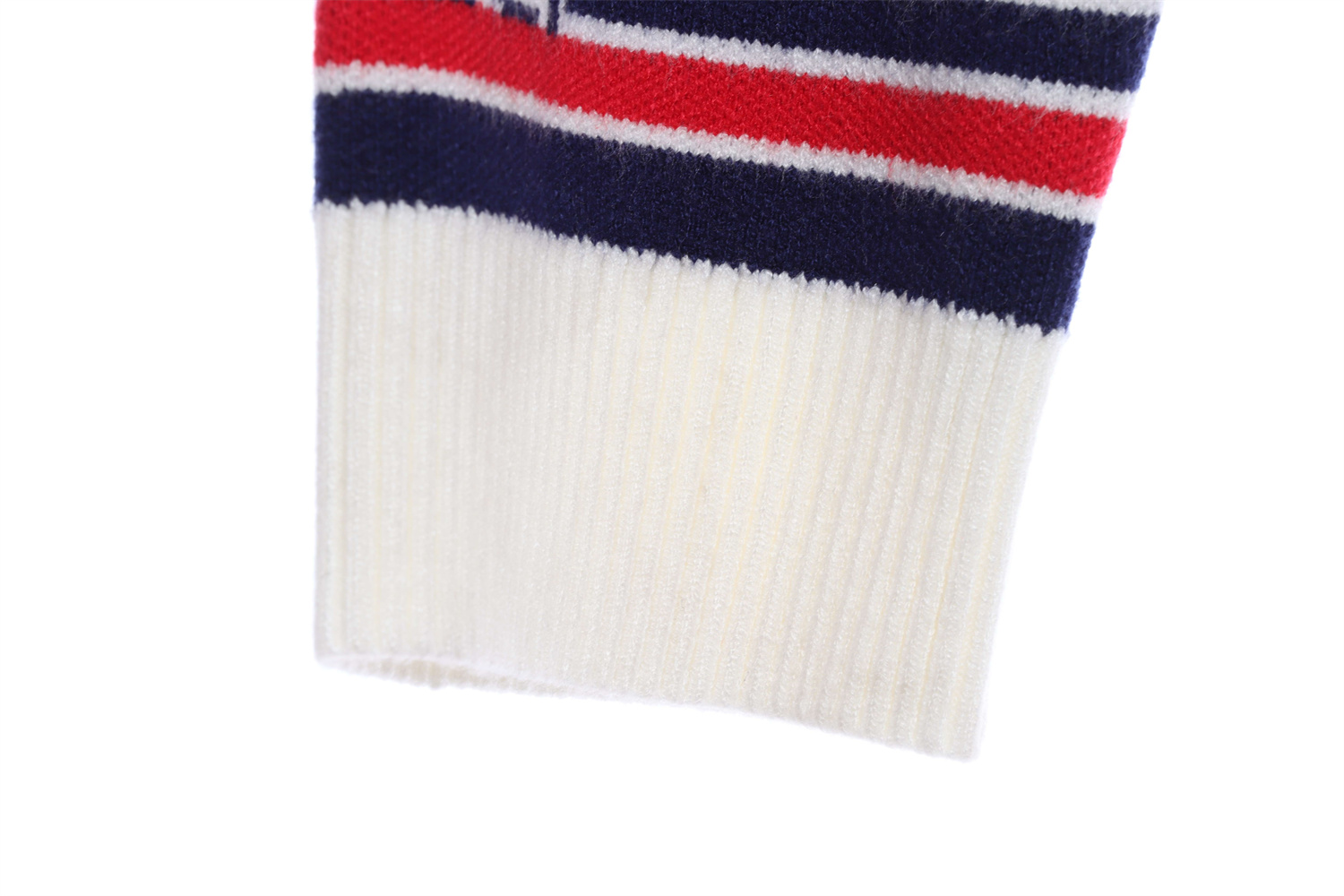 GUC1 guc anchor jacquard wool sweater