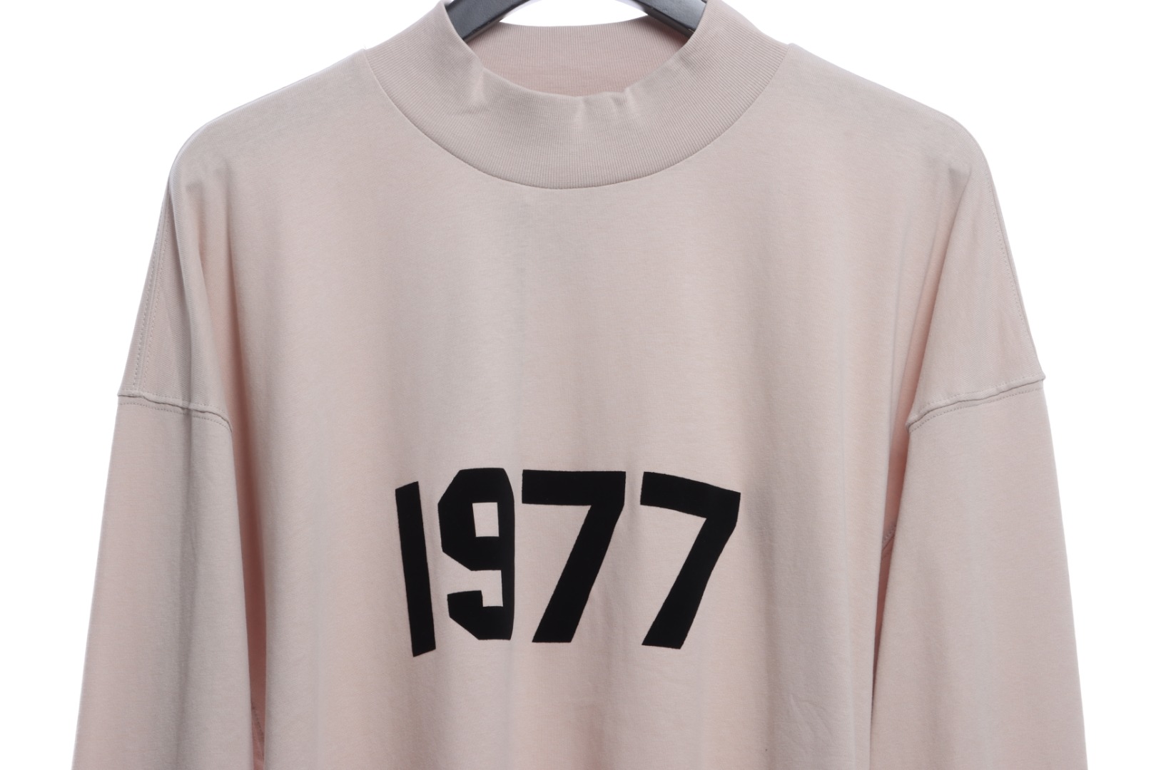 Fear of god  1977 flocking print long-sleeved T