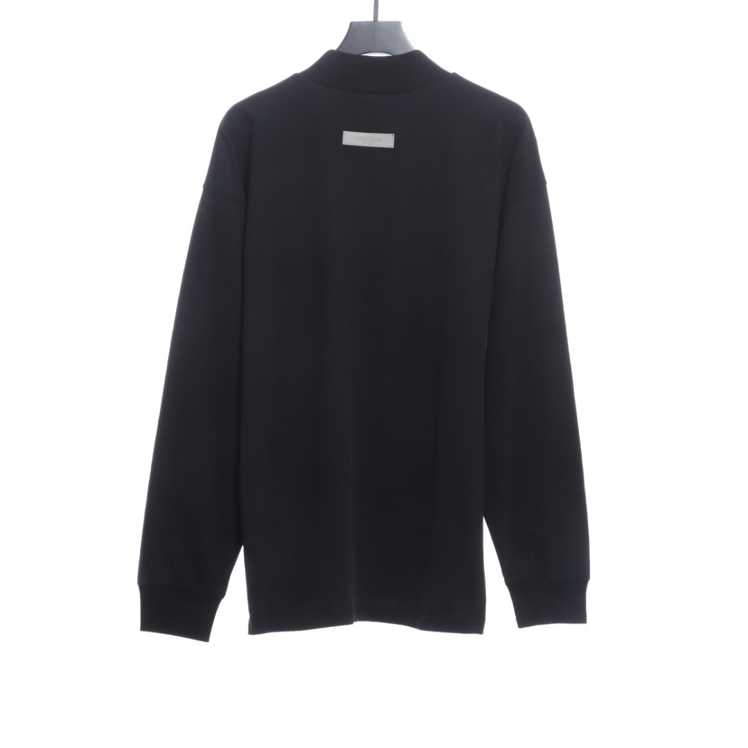 Fear of god  1977 flocking print long-sleeved T