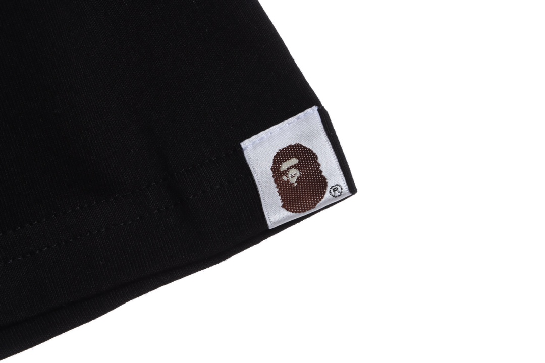 BAPE sketch ape-man head with short sleeves