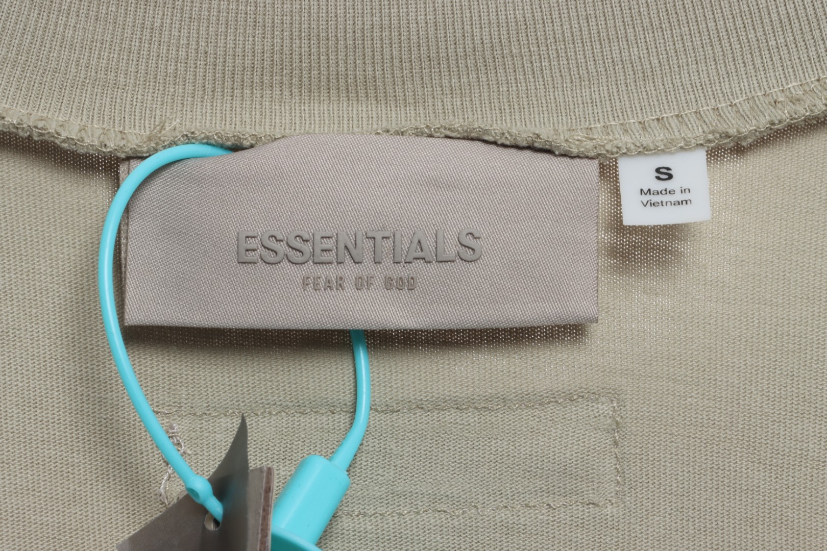 Fear of god  1977 flocking print long-sleeved T