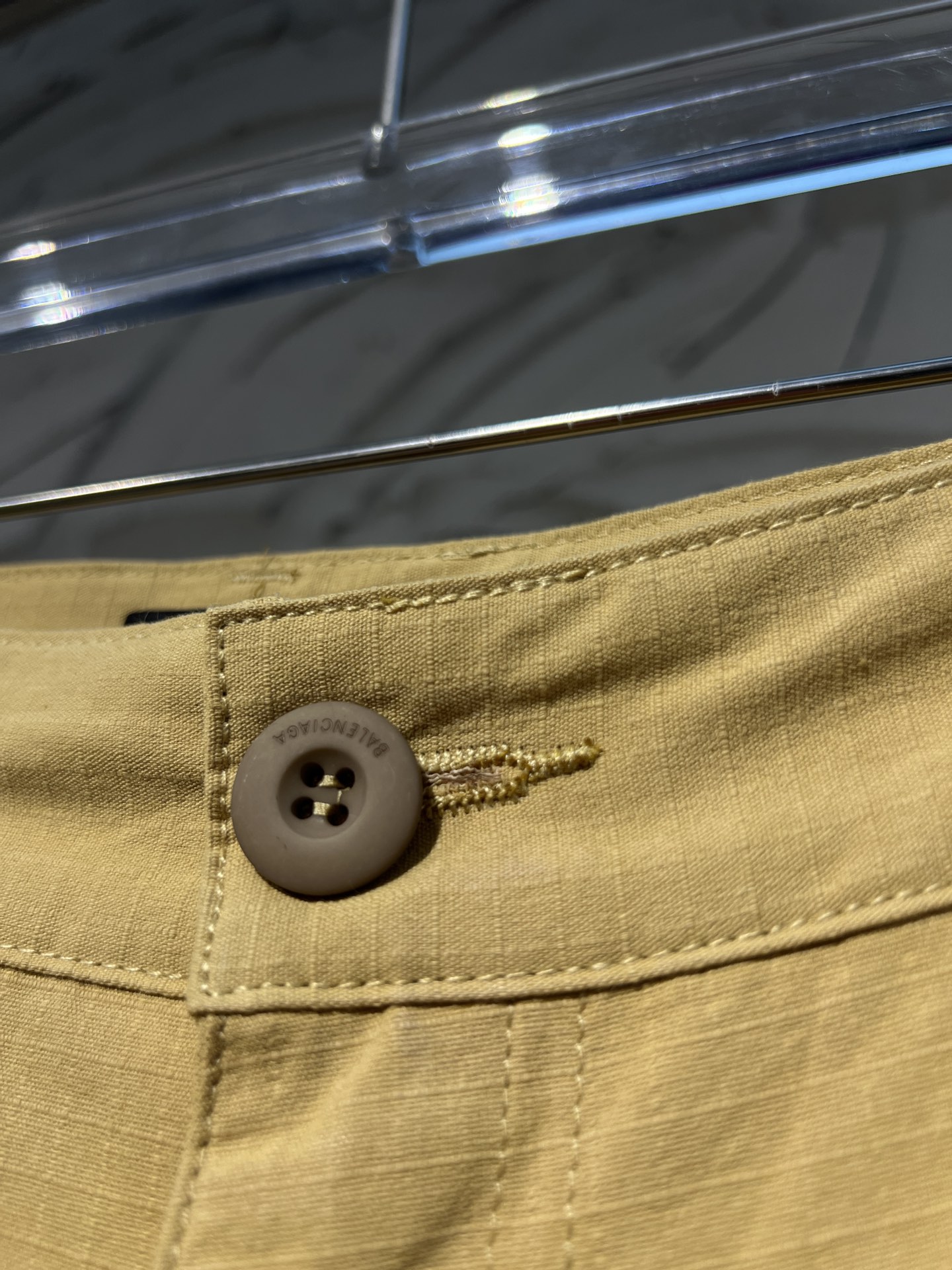 Balancig@ Men's Blue Patched Cotton Cargo Pants