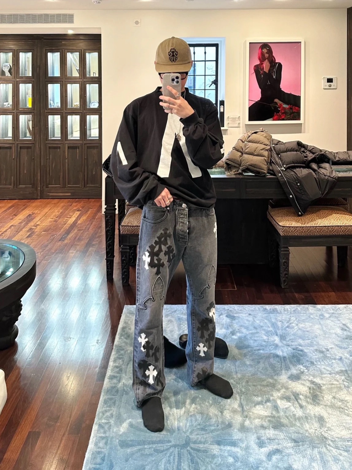 Balancig* X Apple Music Crewneck Hoodie 2024