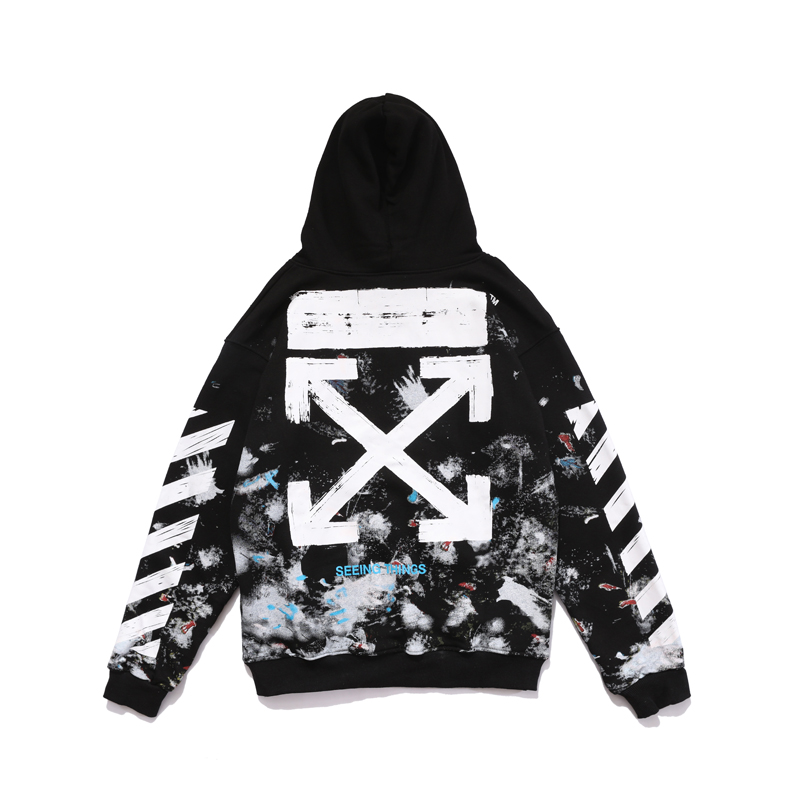 OFF-WHITE Starry Sky Fireworks Hoodie