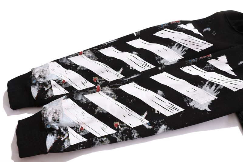 OFF-WHITE Starry Sky Fireworks Hoodie