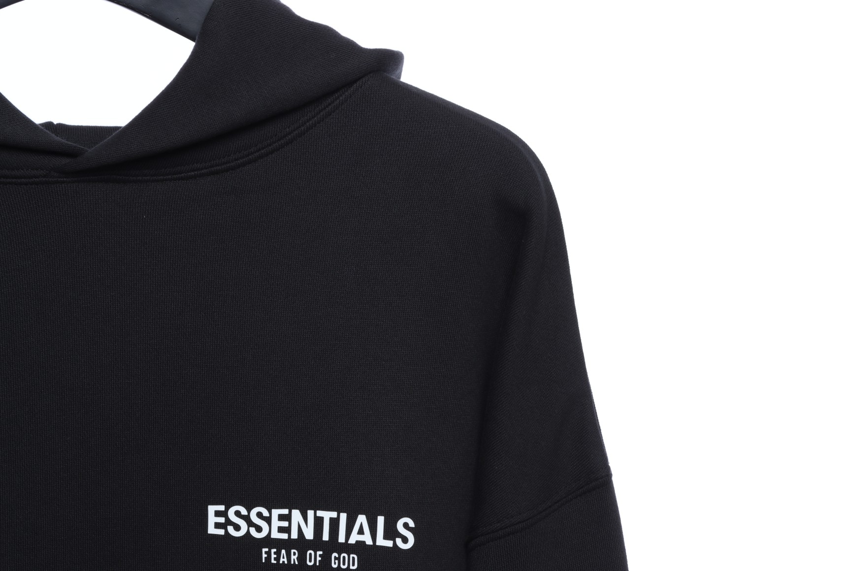 FOG ESSENTIALS Double Thread Floral Fleece Oversized Hoodie