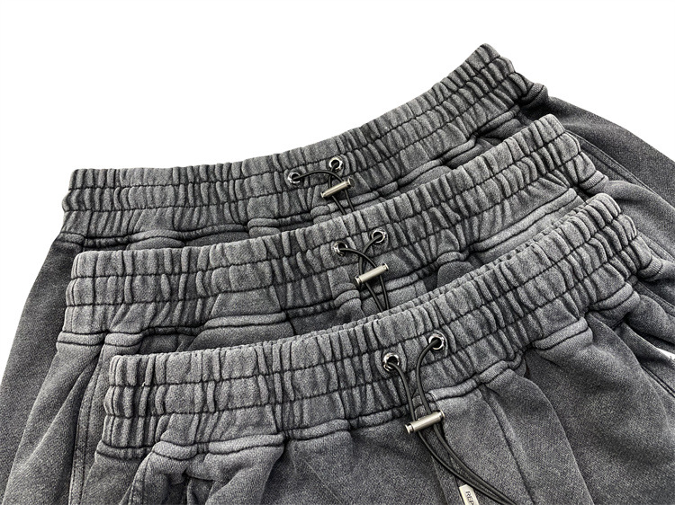 R3present x FOG Washed Solid Color Bermuda Shorts