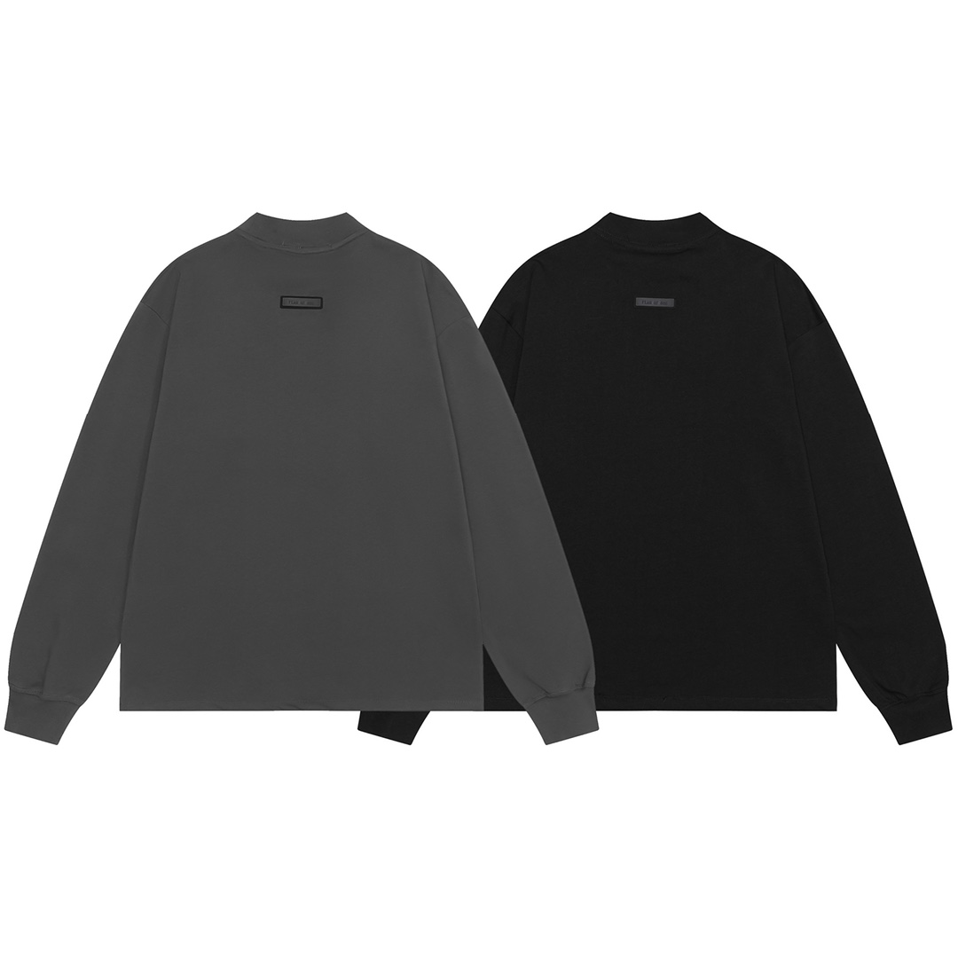 Fear of god x Adidas 1930 flocking print long-sleeved Tee