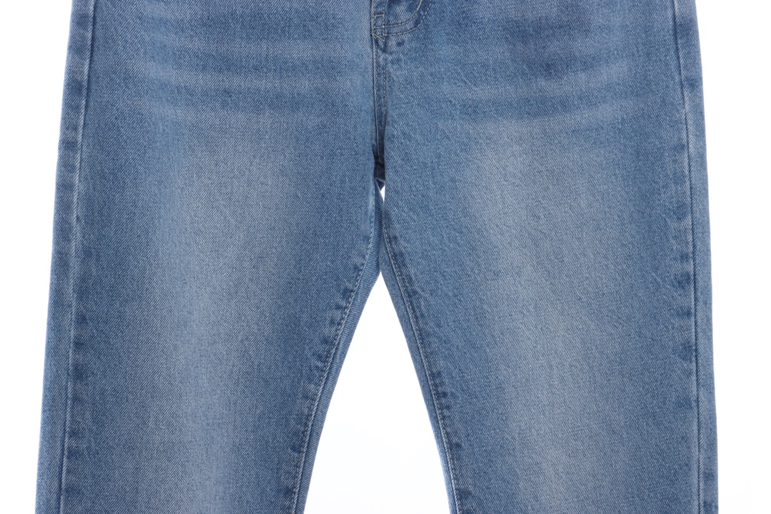 Stuart co-signed Levi's 150th anniversary embossed denim trousers