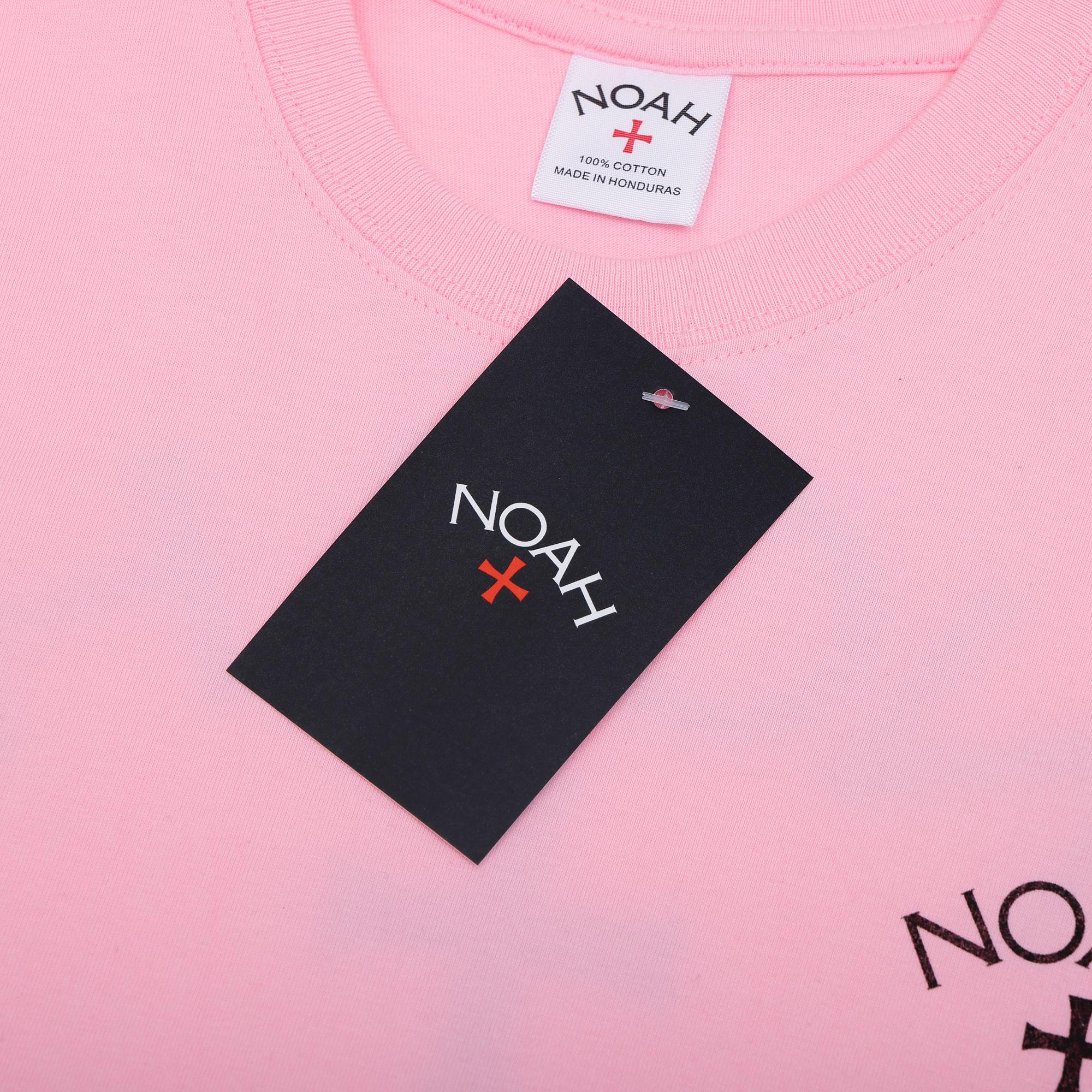 N0ah New  cross front and back LOGO short sleeves