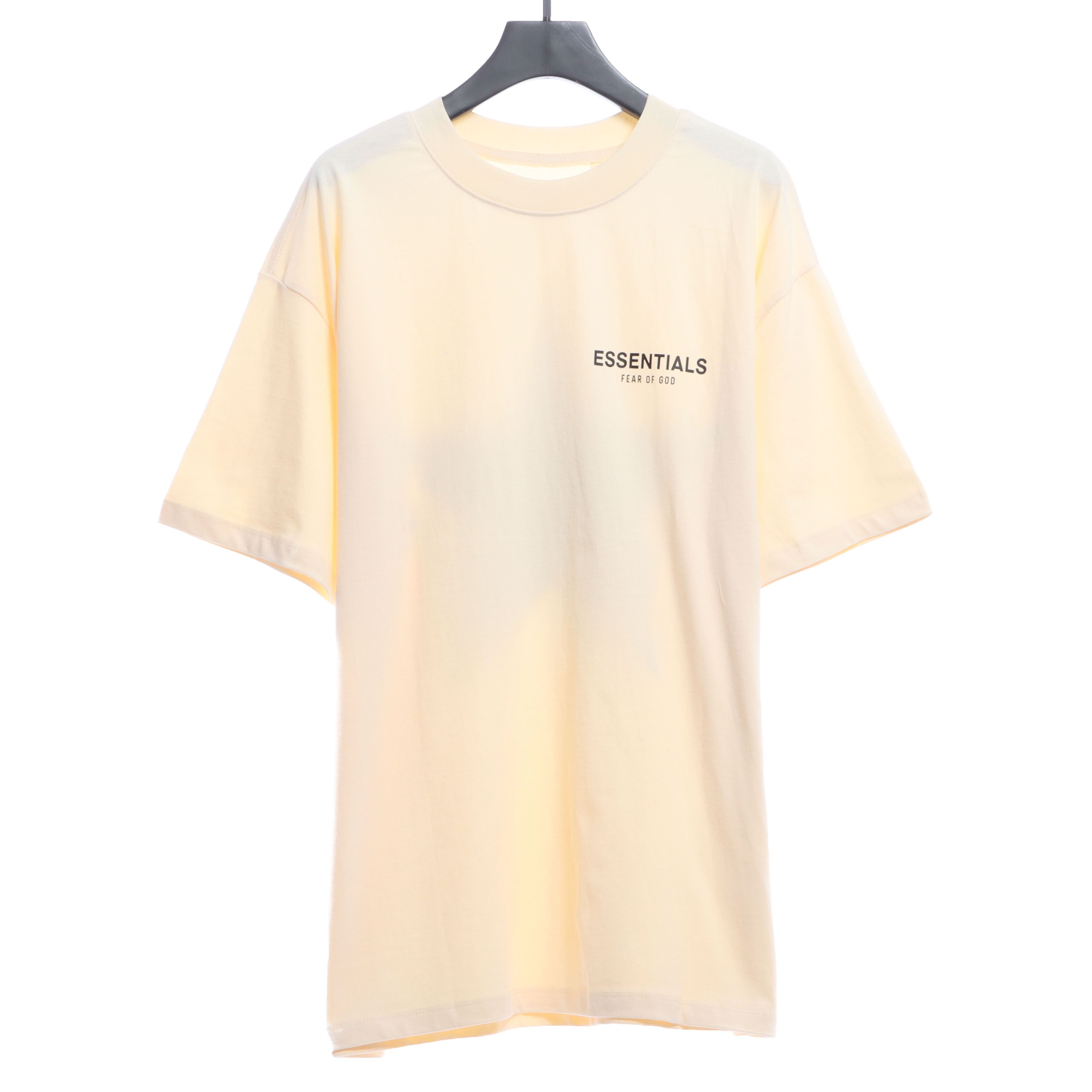 Fear of god  Essentials back five-pointed star print short-sleeved T-shirt