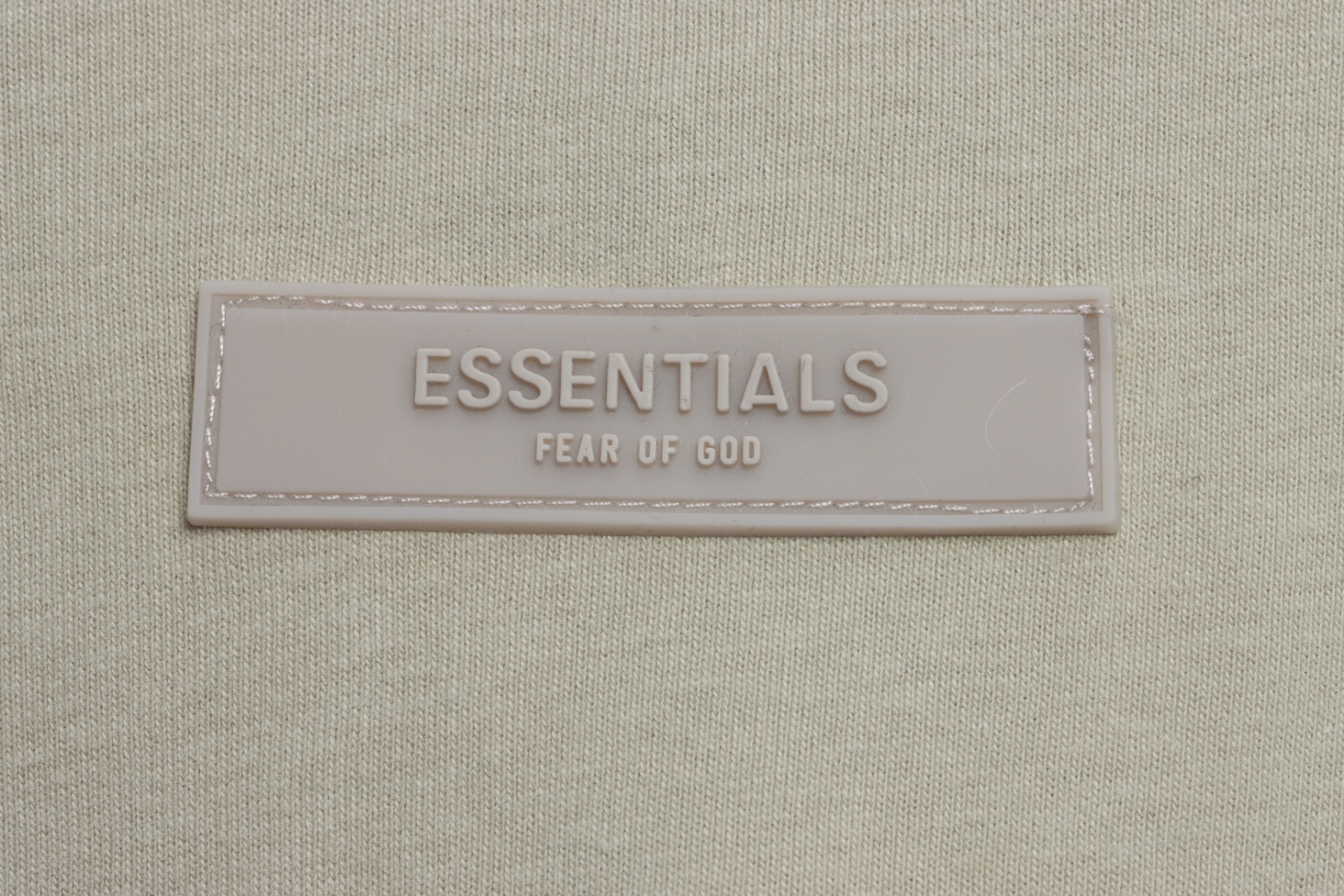 Fear of god  1977 flocking print long-sleeved T