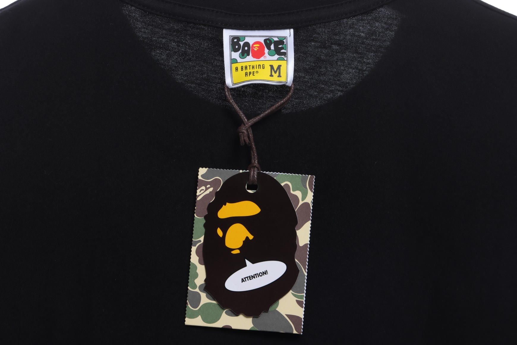 BAPE ape head crazy world series short sleeves