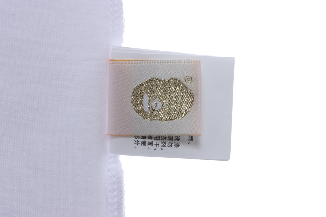 BAPE co-signed UDF camouflage five-bar short sleeves