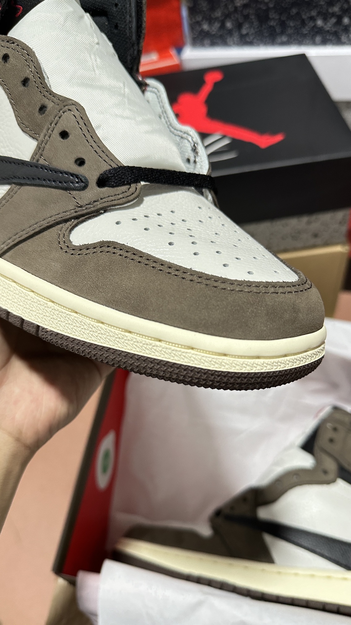 Jordan 1 Retro High OG SP Travis Scott Mocha