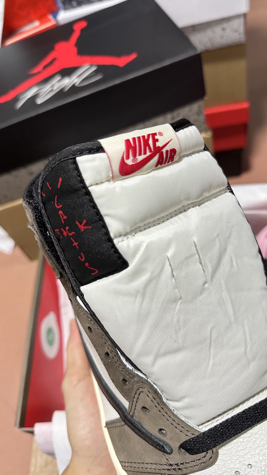 Jordan 1 Retro High OG SP Travis Scott Mocha