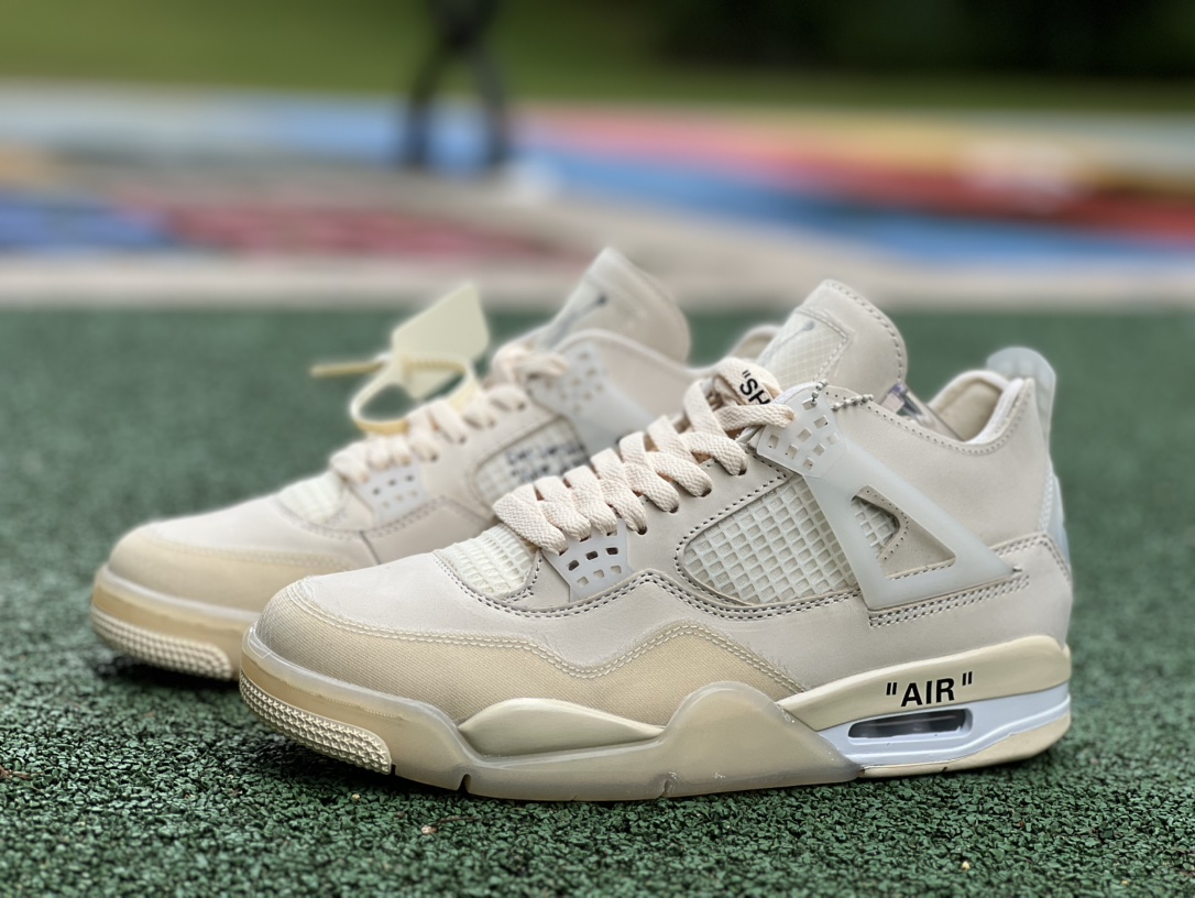 Jordan 4 Retro Off-White Sail