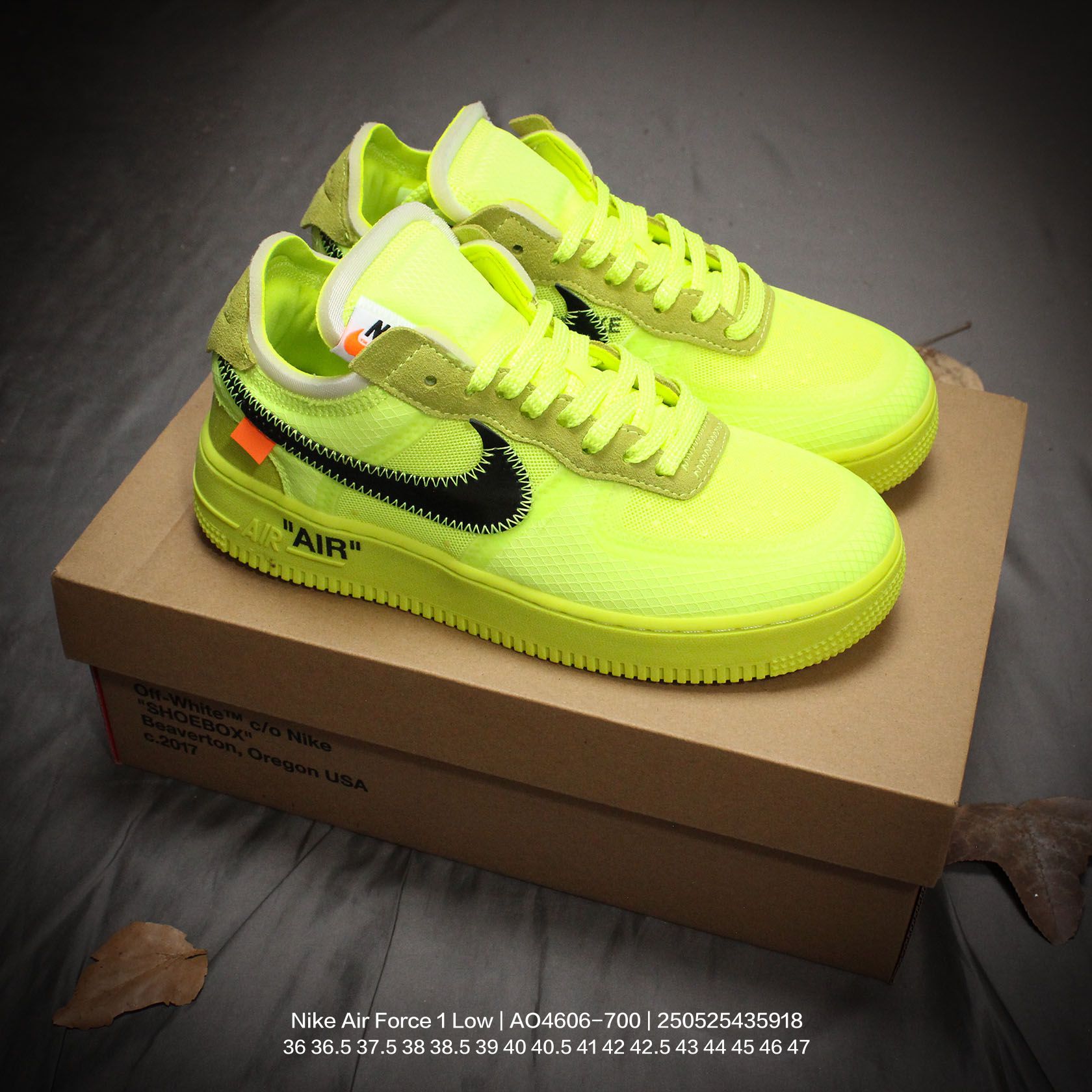 Air Force 1 Low Off-White Volt AO4606-700