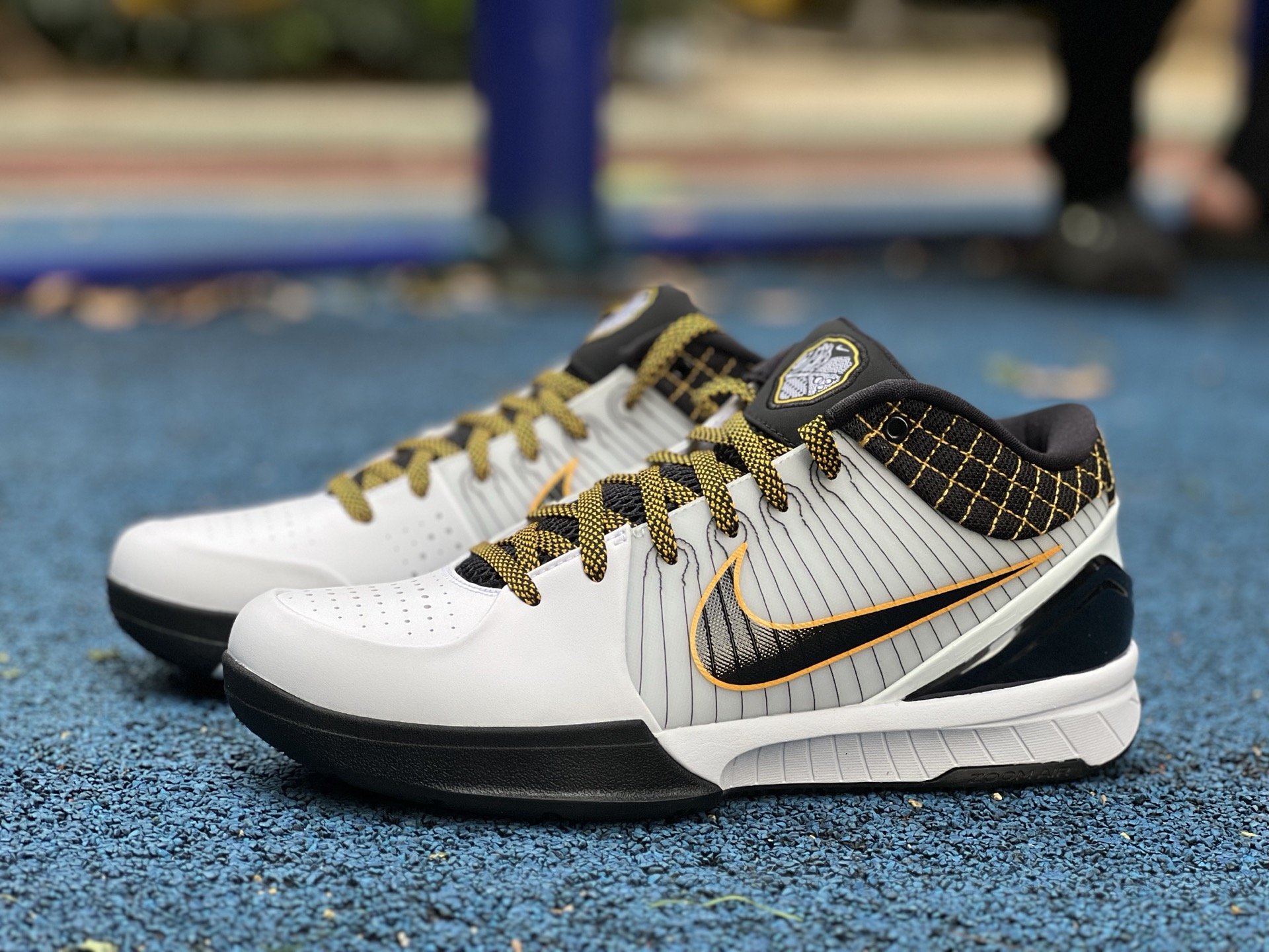 Nike Kobe 4 Protro White Black Del Sol AV6339-101