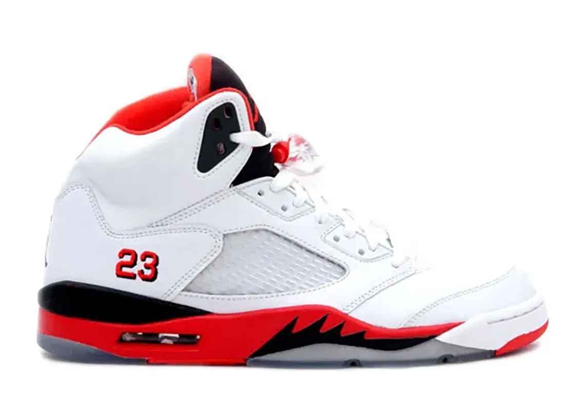 2025 Jordan 5 Fire Red Black Tongue  HQ7978-101