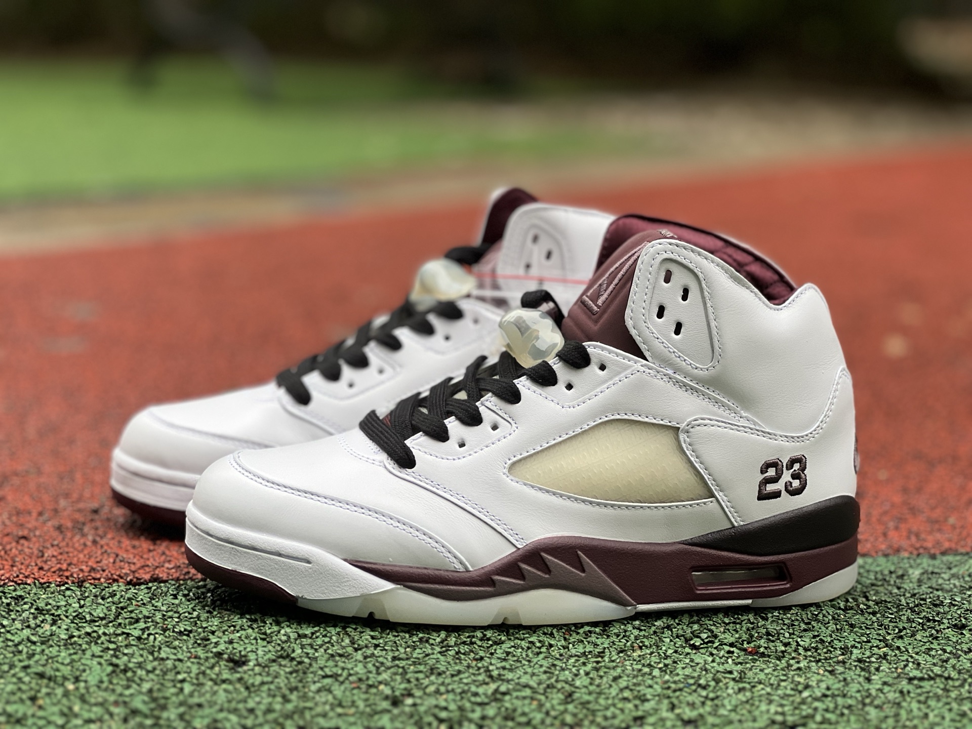 2025 Jordan 5 Retro A Ma Maniére Burgundy Crush IB1528-100
