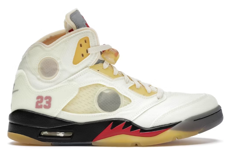 (LJR) Jordan 5 Retro Off-White Sail DH8565-100