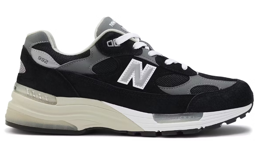 New Balance 992 MiUSA Black Grey U992BK
