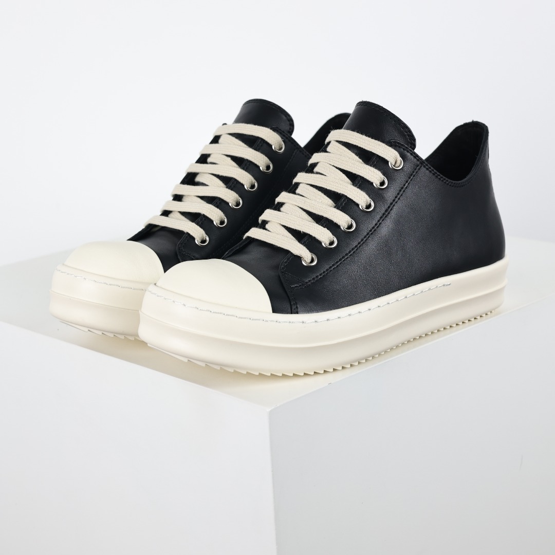 Rick Owens black leather