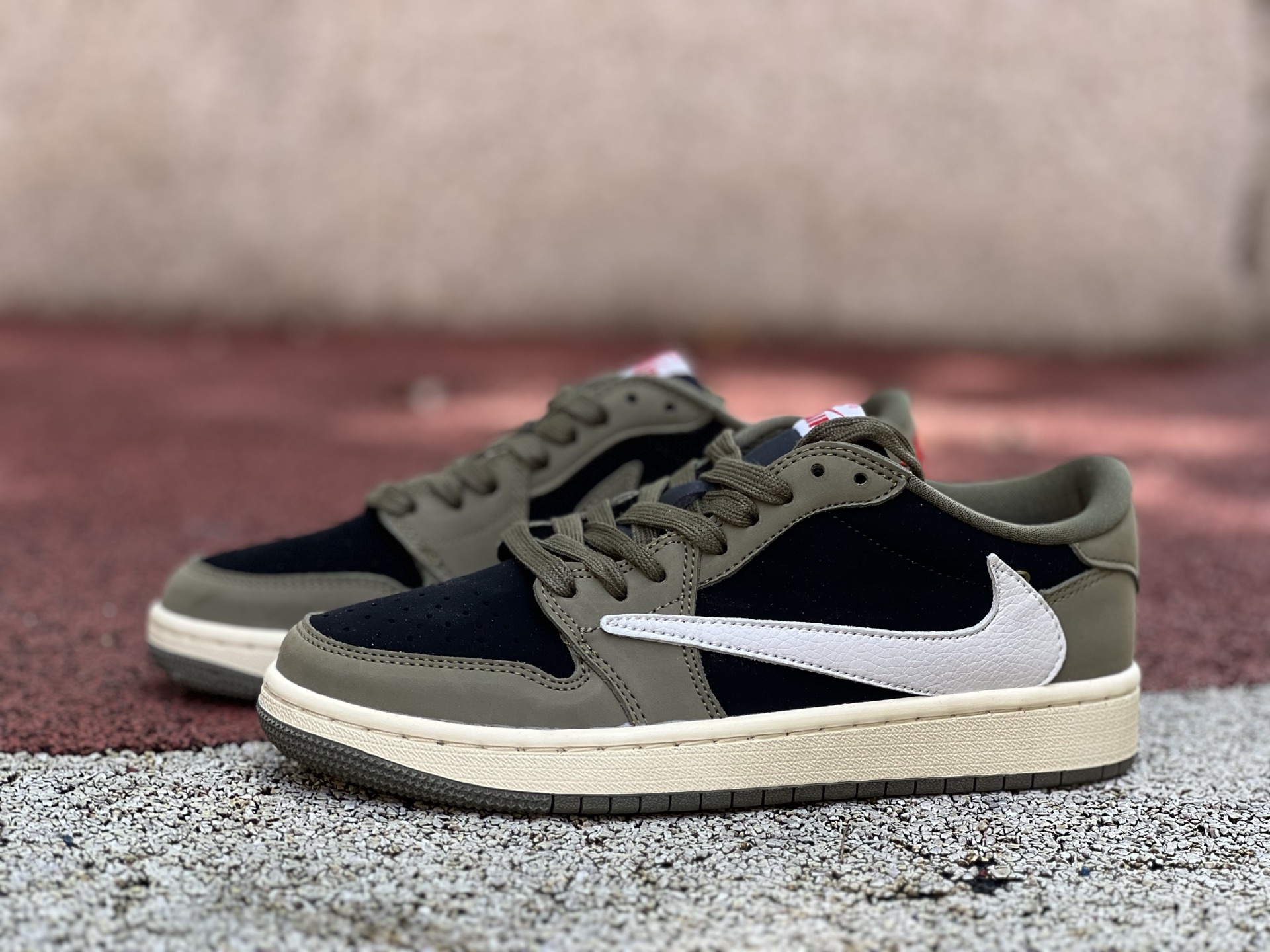 Jordan 1 Retro Low OG SP Travis Scott Black Olive 2024 DM7866-002