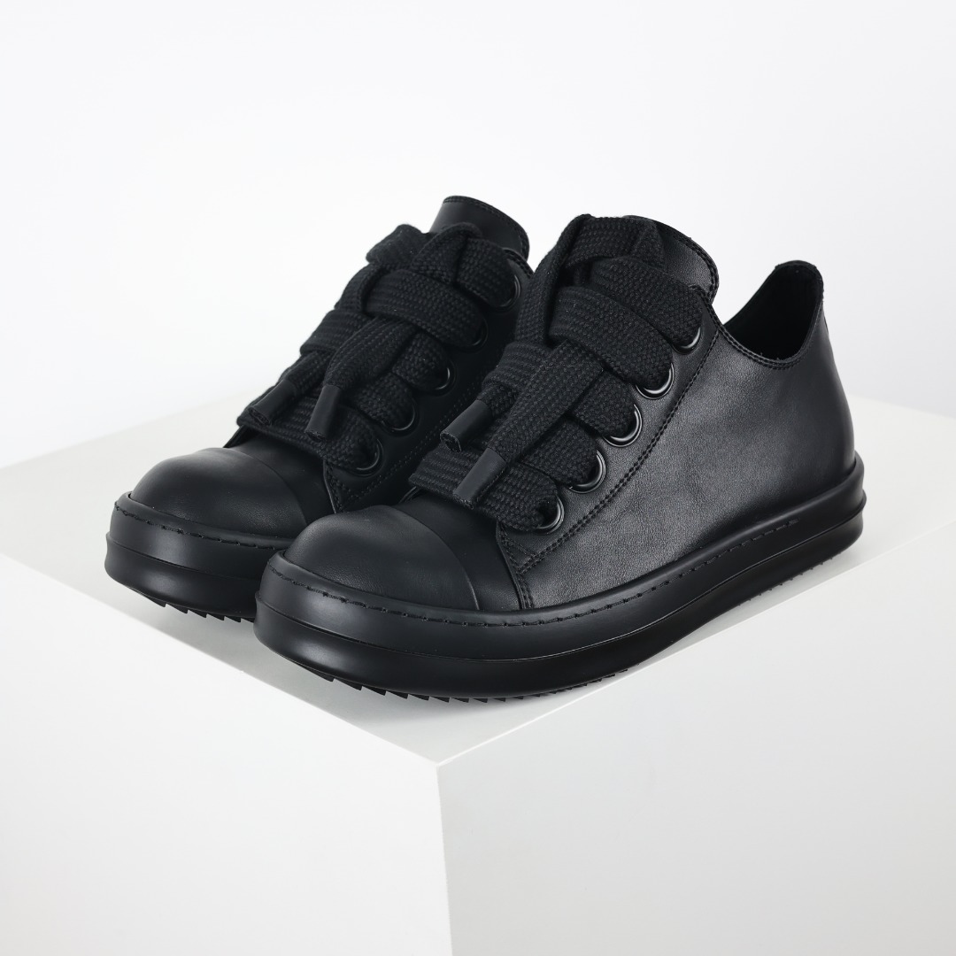 Rick Owens black leather