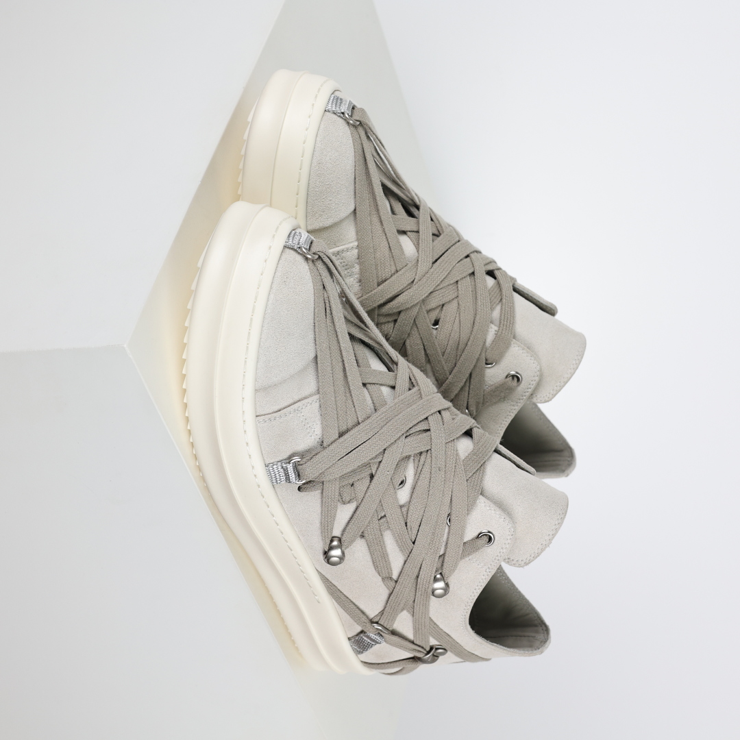 Rick Owens grey suede