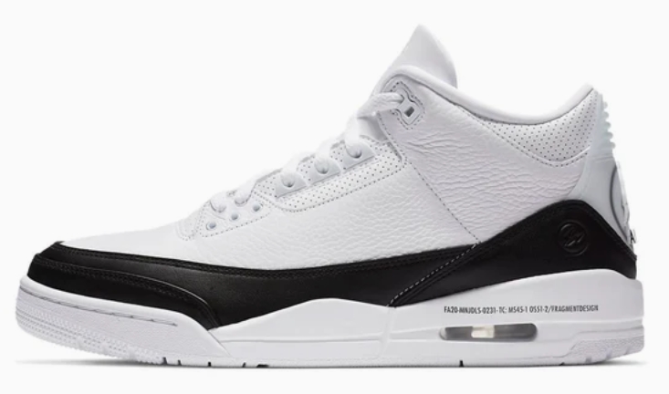 Fragment Design x Air Jordan 3 Retro SP 'White' DA3595-100