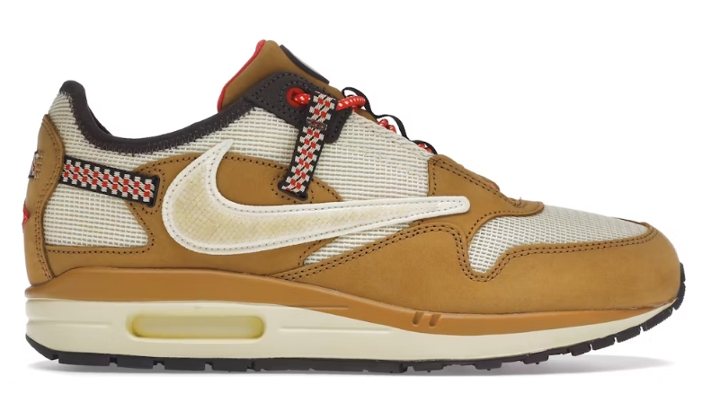 Nike Air Max 1 Travis Scott Cactus Jack Wheat Lemon Drop DO9392-701