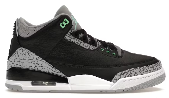 Jordan 3 Retro Green Glow CT8532-031