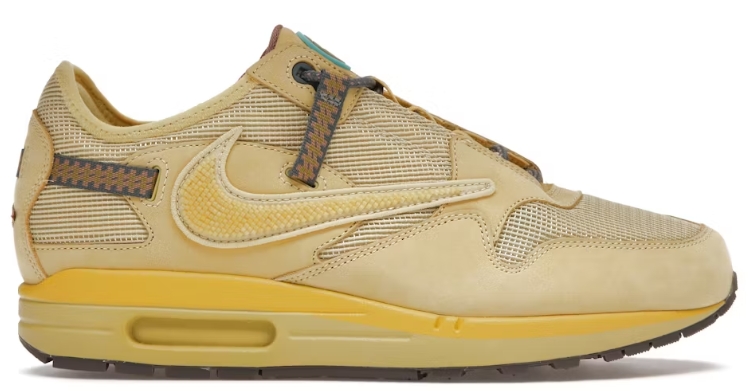 Nike Air Max 1 Travis Scott Cactus Jack Saturn Gold  DO9392-700