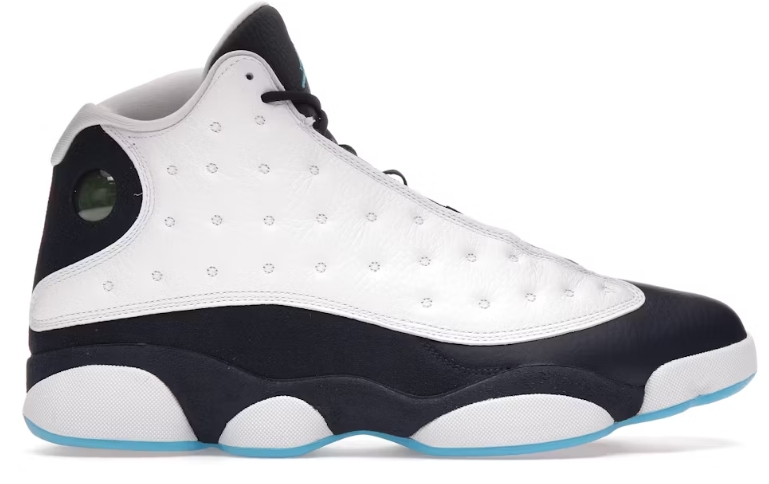 Jordan 13 Retro Obsidian Powder Blue White  414571-144