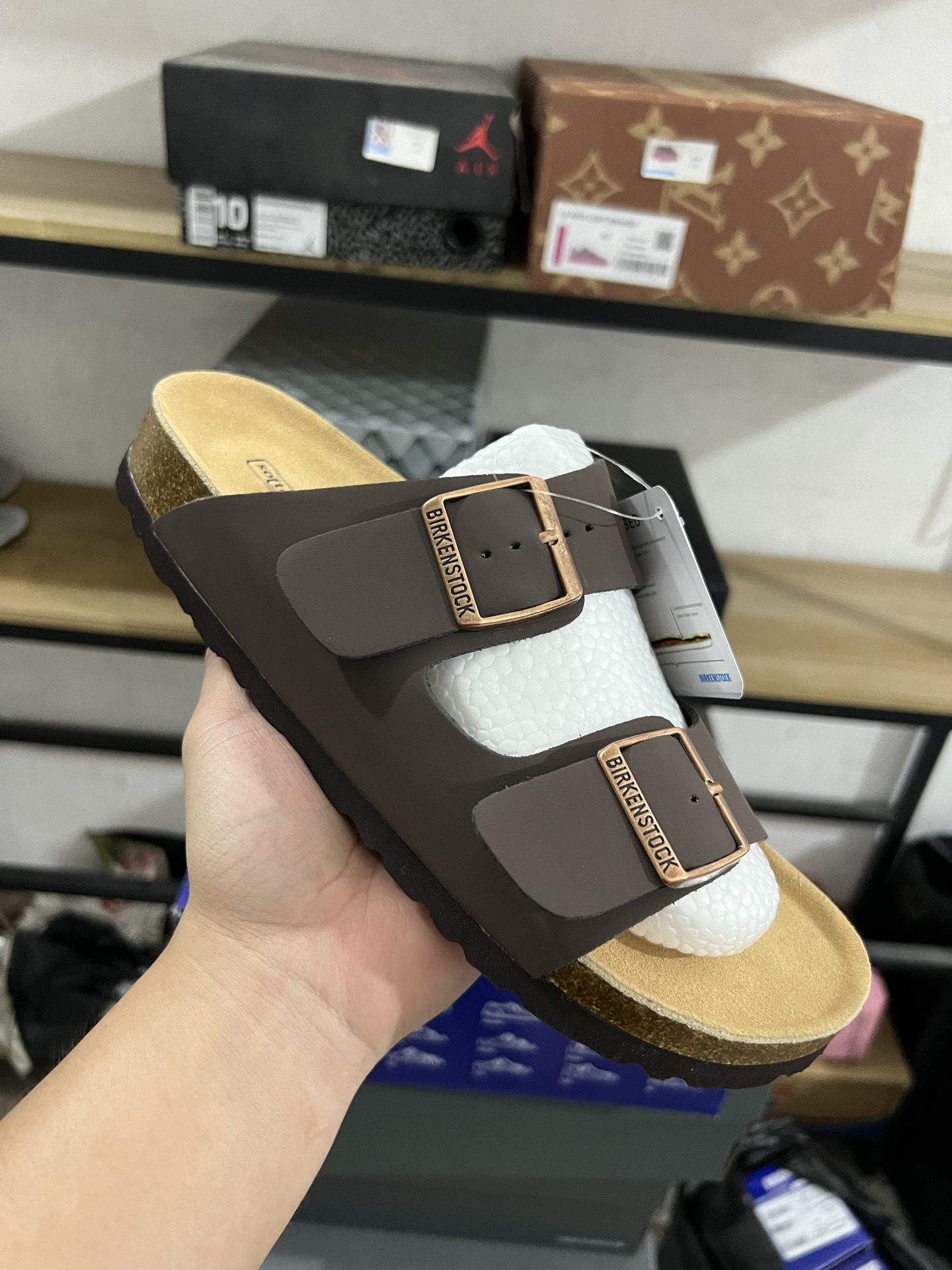 Birkenstock Arizona Birkibuc - Mocha