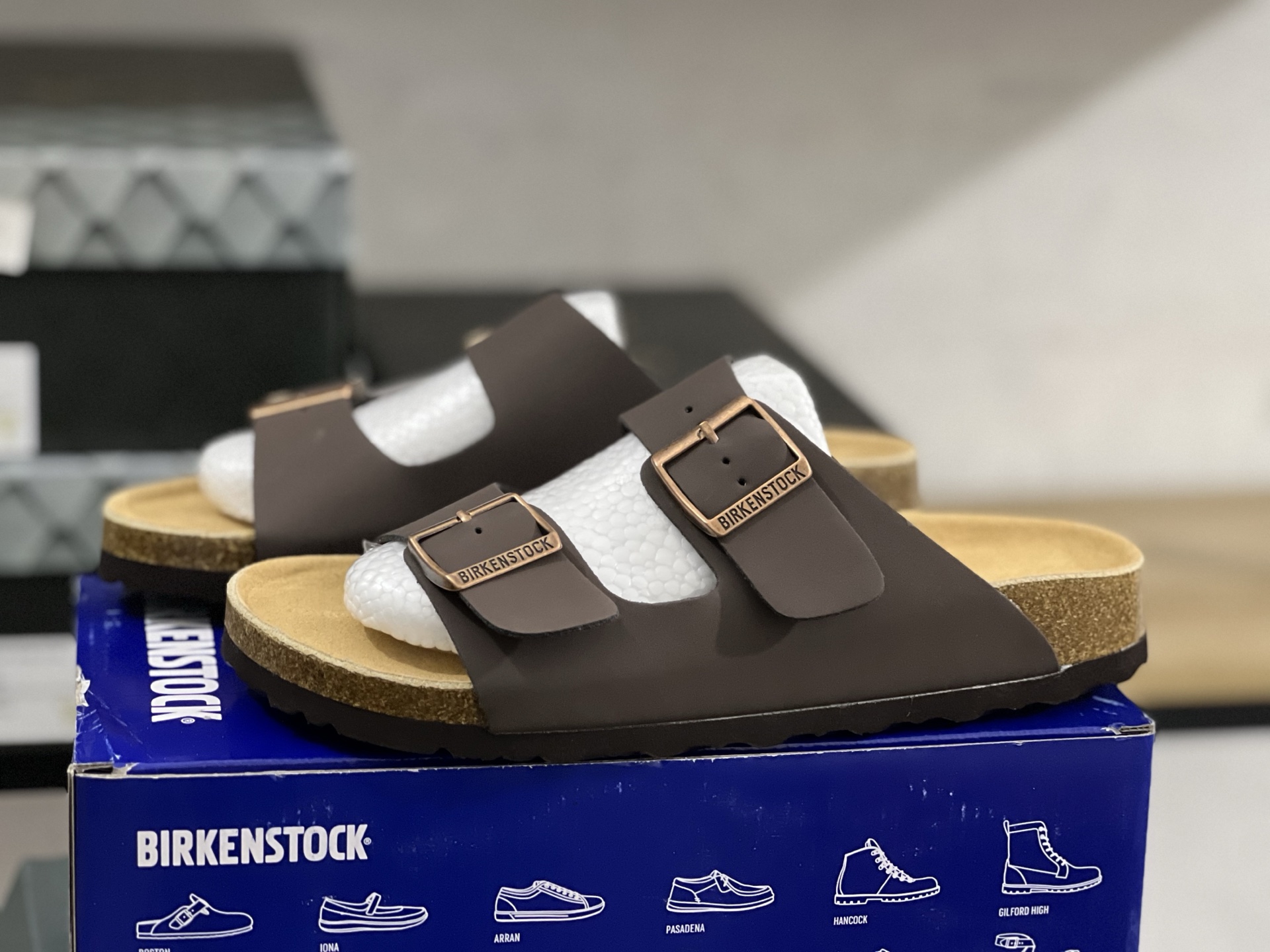 Birkenstock Arizona Birkibuc - Mocha