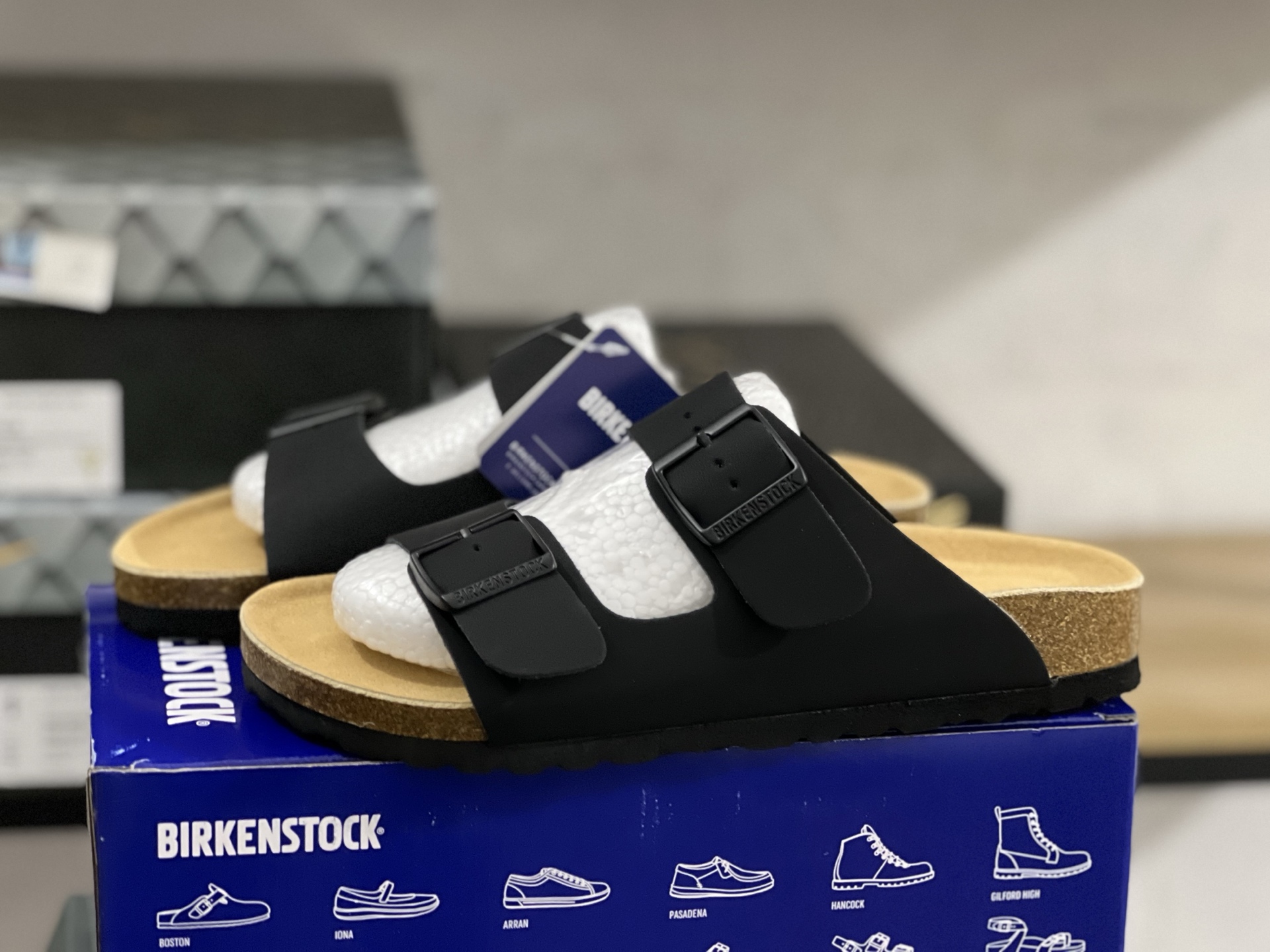Birkenstock Arizona Oiled Leather - Black