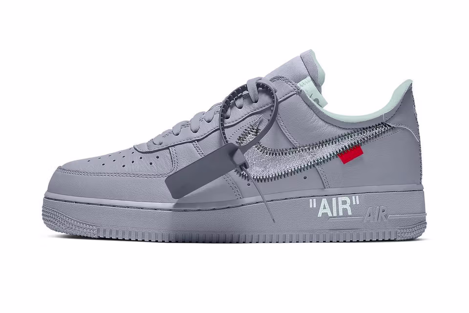 *Off-White x Air Force 1 Grey