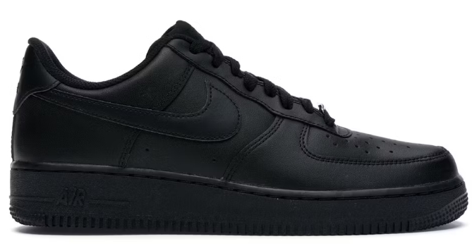 Air Force 1 Low '07 Black 315122-001/CW2288-001