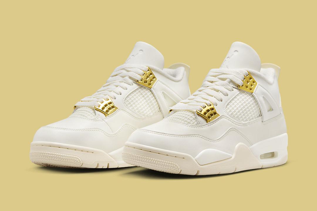 Jordan 4 Retro Metallic Gold AQ9129-170
