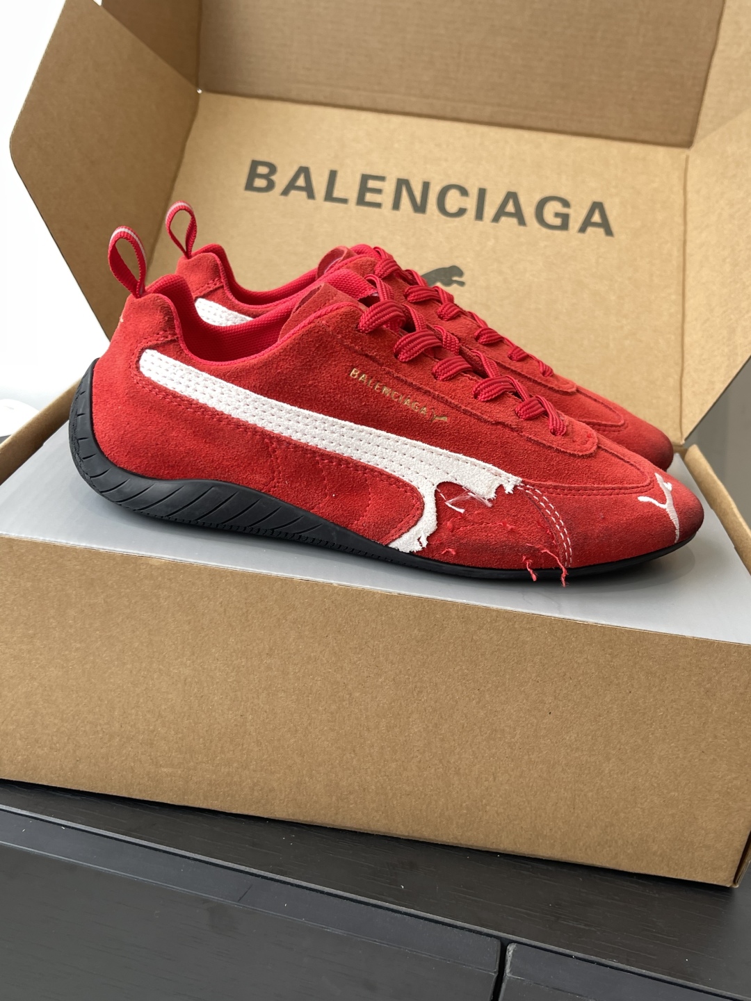 BALENCIAGA Speedcat Suede