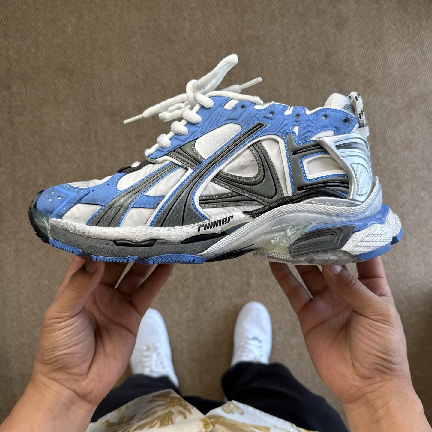 Balenciaga Runner blue