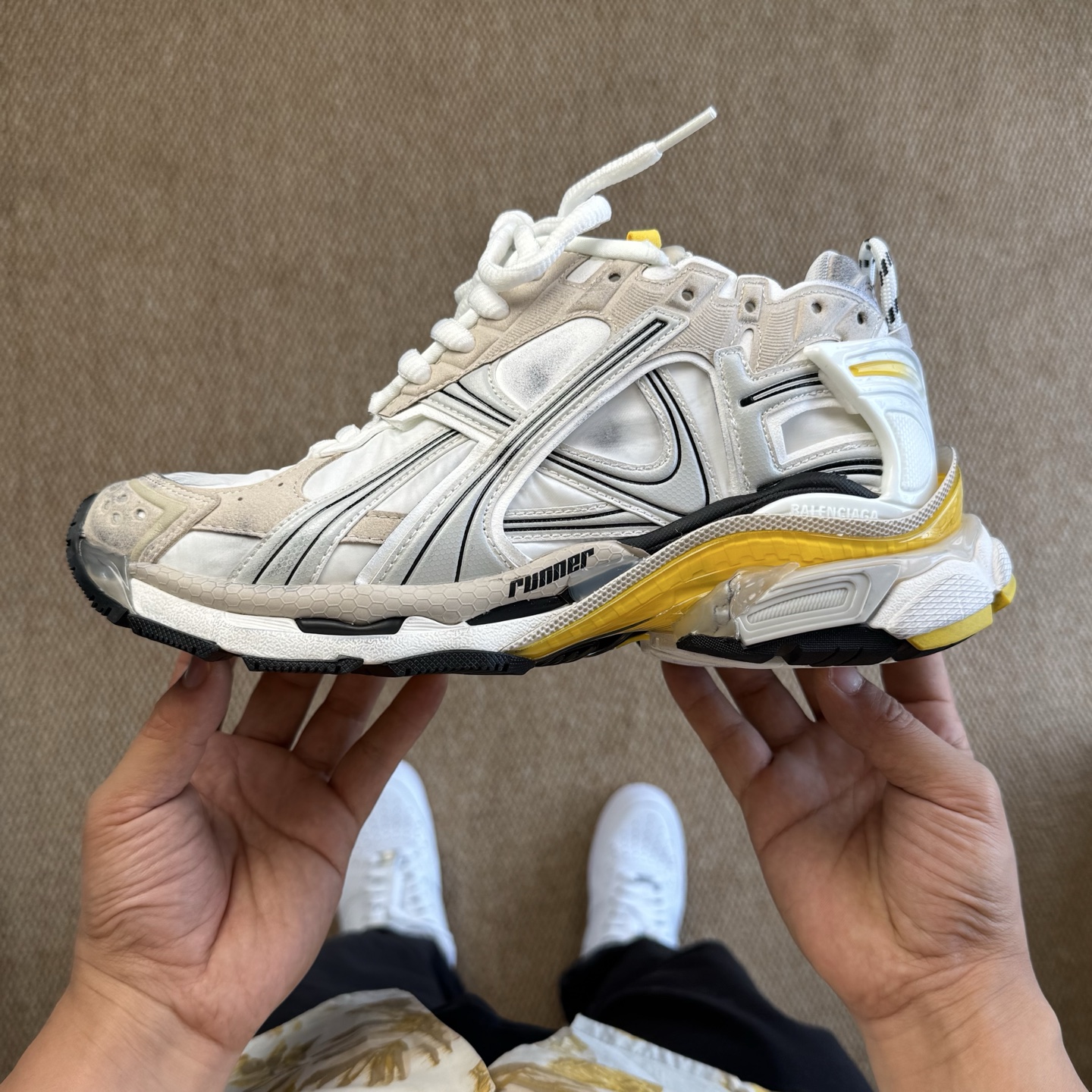 Balenciaga Runner yellow