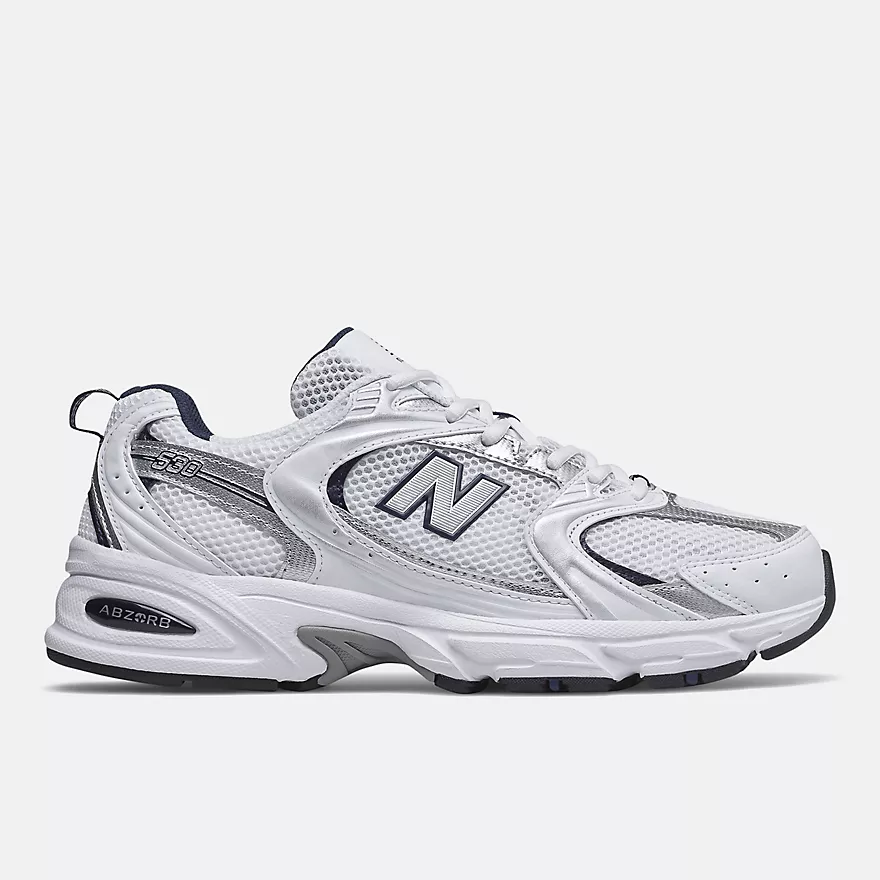 New Balance 530 White Silver Navy MR530SG