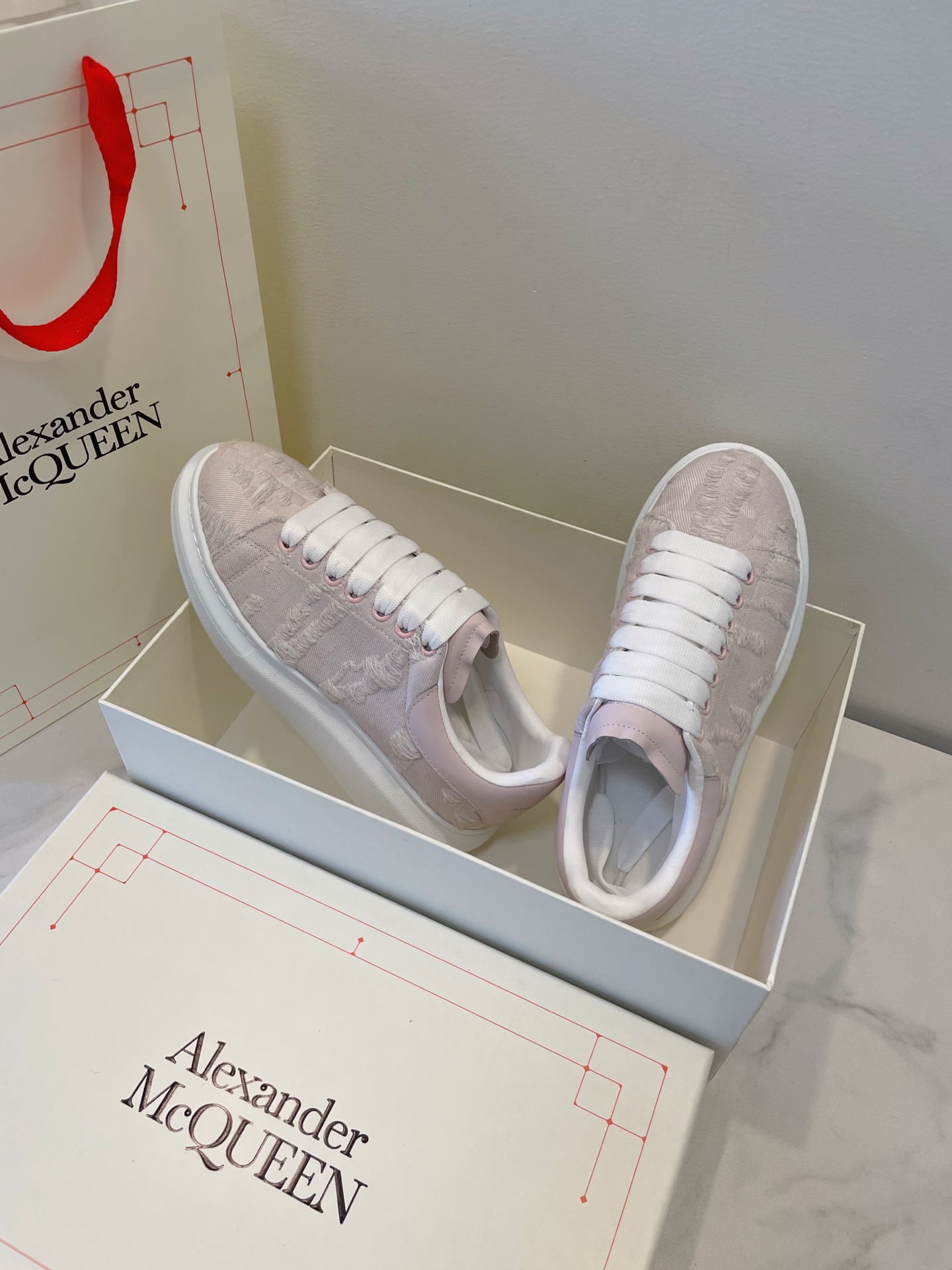 Alexander McQueen denim blue