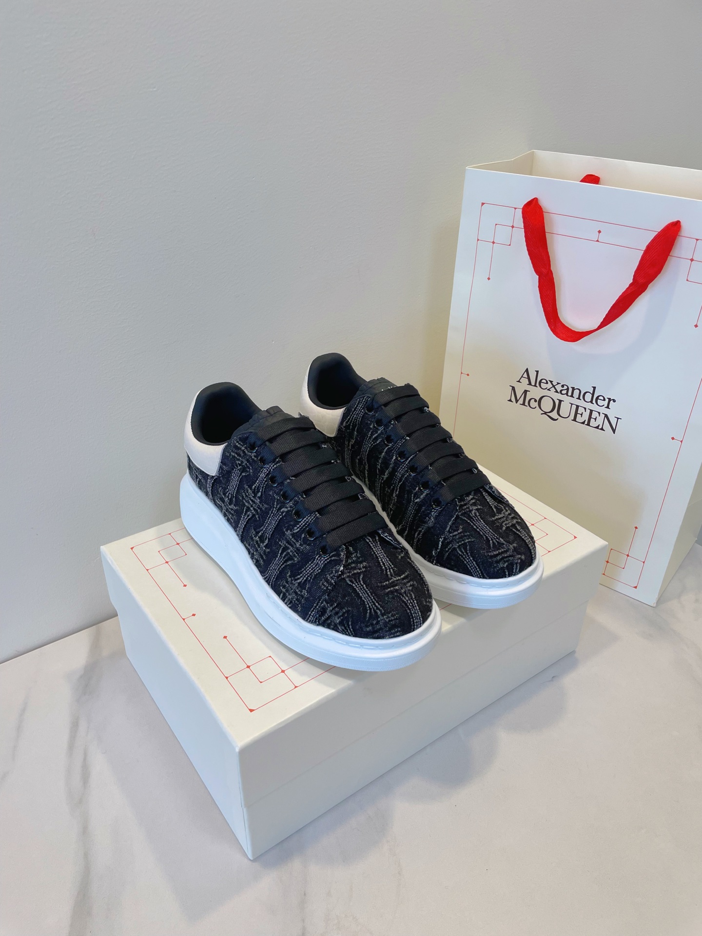 Alexander McQueen denim blue